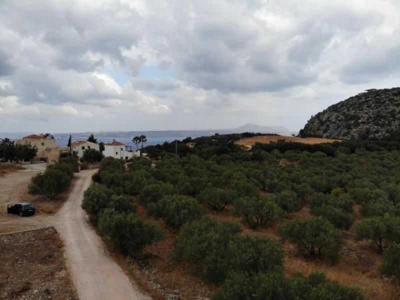 Agios Vasilis Kreta, Agios Vasilis: Erstklassiges Baugrundstück zum Verkauf mit Meer- und Bergblick Grundstück kaufen